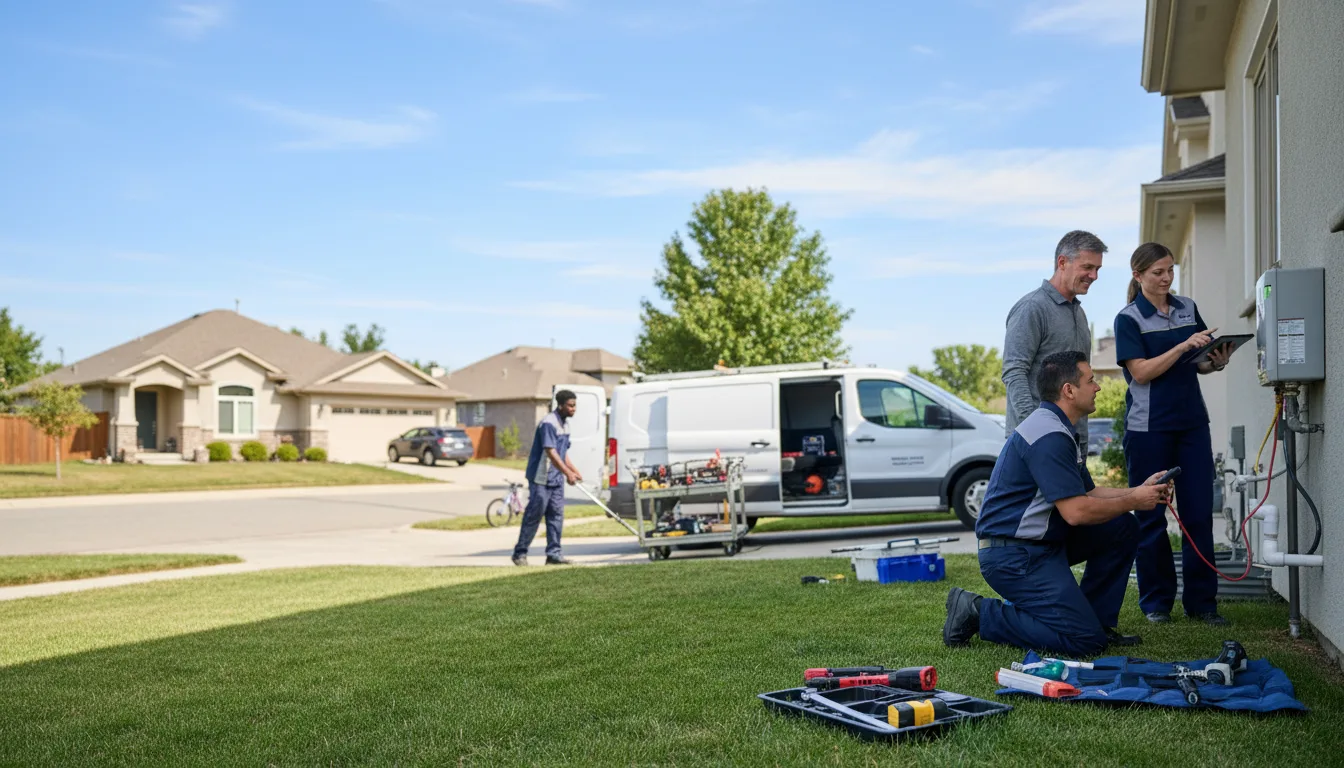 Tankless water heater service in Kasson, MN